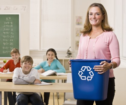 Residents sorting furniture for recycling in Kensington